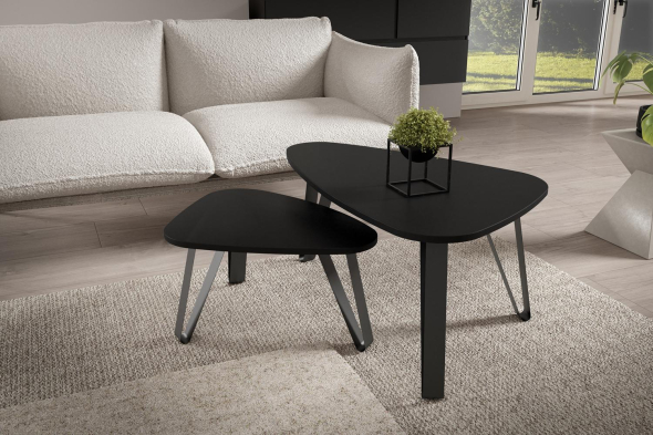 OVO – zestaw dwóch stolików kawowych o nowoczesnym designie
